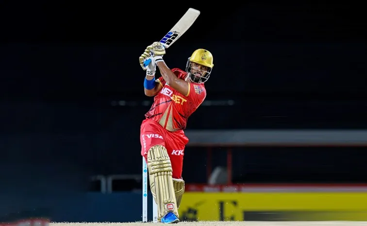 Nicholas Pooran helps TKR post 3rd highest score in CPL history