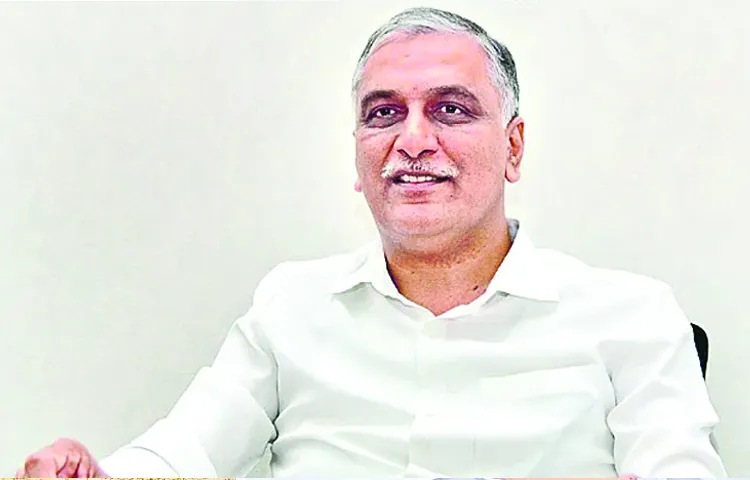 Harish Rao comments over Uttam Kumar Reddy
