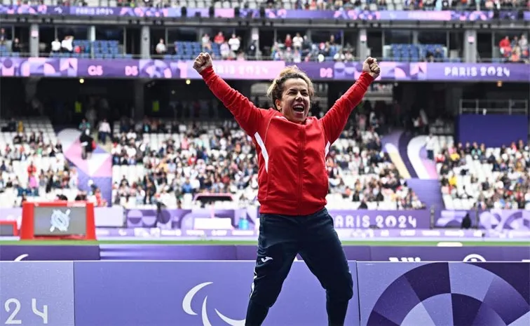 Fifth successive gold for Tunisian shot-putter Raoua Tlili