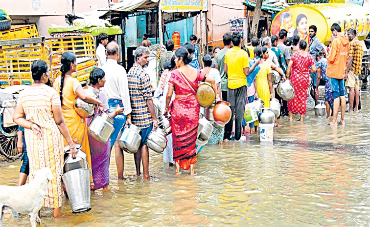 Vijayawada Floods Loss With Chandrababu Govt Negligence
