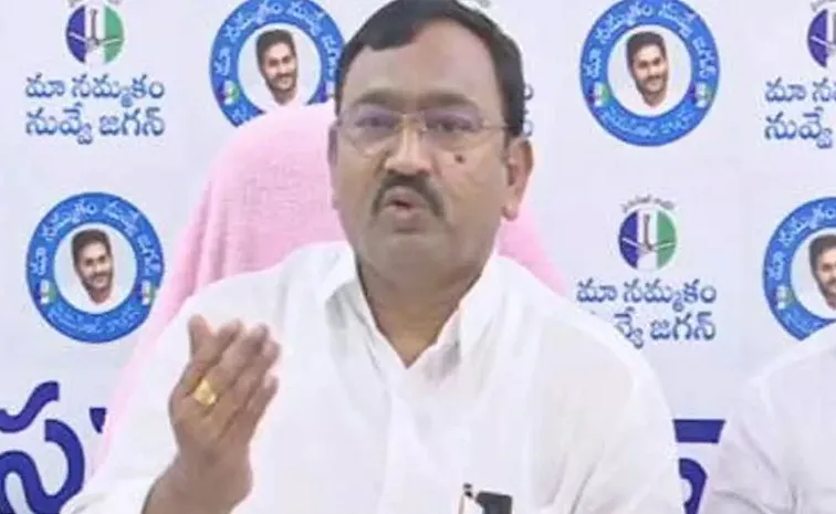 ysrcp leader Namburu Sankara Rao Reacts on tdp cadre attacks