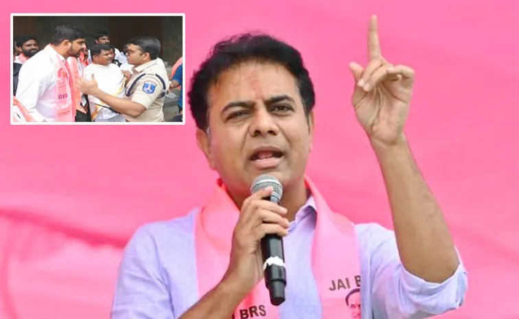 BRS KTR Responds Over MLA Padi Kaushk Reddy Episode