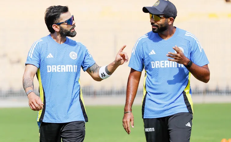 IND v BAN Chennai: Virat Kohli Bats for 45 minutes on India 1st Training Day