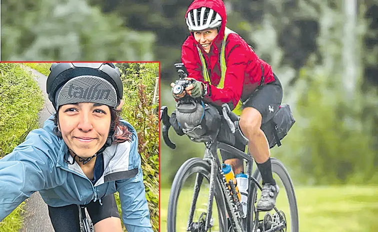 Lael Wilcox smashes women Around the World cycling record