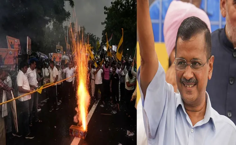 Delhi Police files case over firecrackers burst outside Arvind Kejriwal's home