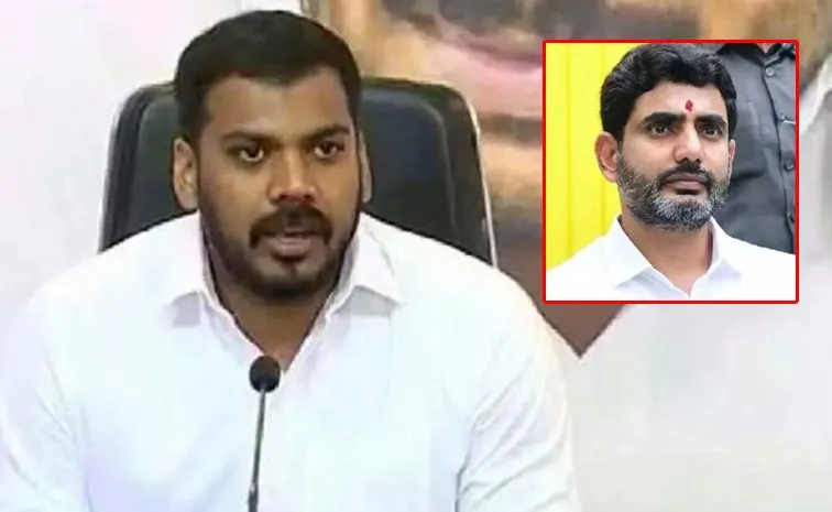 YSRCP Anil Kumar Yadav Political Counter To Nara Lokesh
