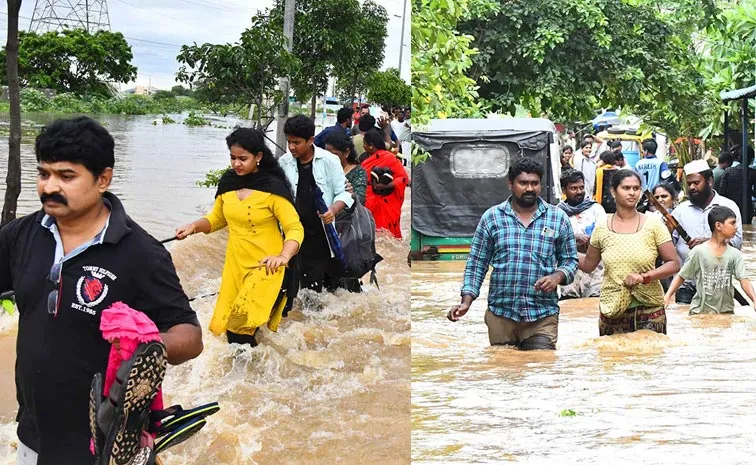 TDP Supporter Emotional Comments Over Govt Help In Vijayawada Floods