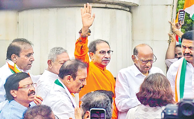 Shivaji Maharaj statue collapse unforgivable, says Uddhav Thackeray