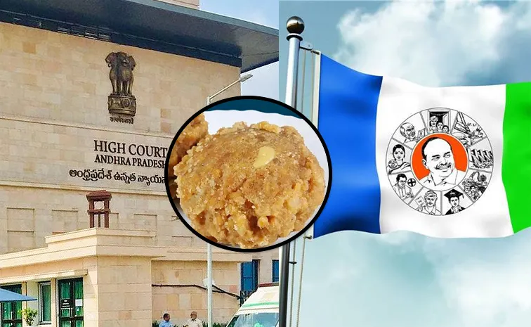 YSRCP Approached High Court Over CBN Allegations Tirumala Laddu Topic  