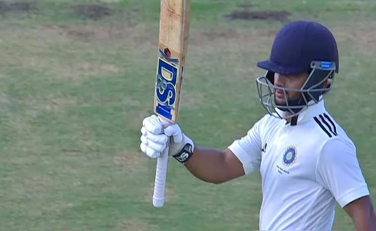 Shashwat Rawats hundred rescues India A against India C