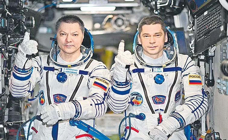 Russian cosmonauts break record for longest stay on ISS