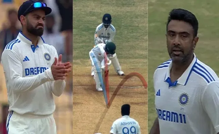  Ravichandran Ashwin castles Mominul Haque with a peach