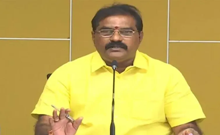 TDP Leaders Away From Minister Nimmala Ramanaidu Tour In Nandyal District