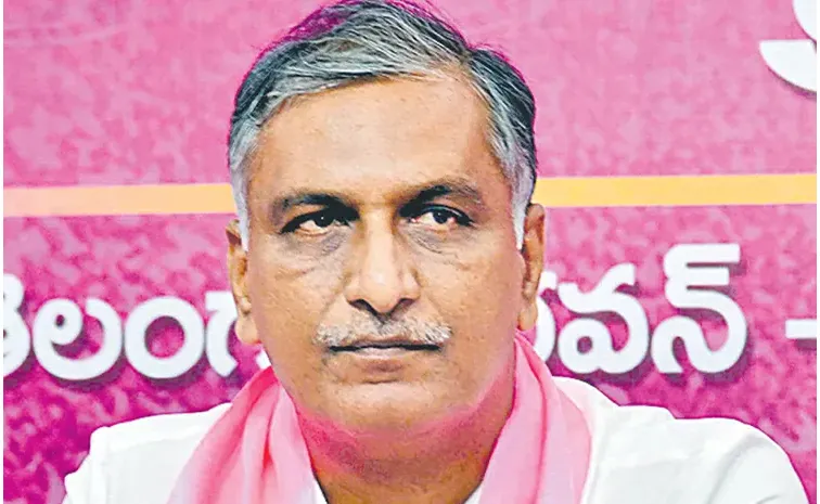 Harish Rao Counter To Minister Ponnam Prabhakar On Kaleshwaram Project