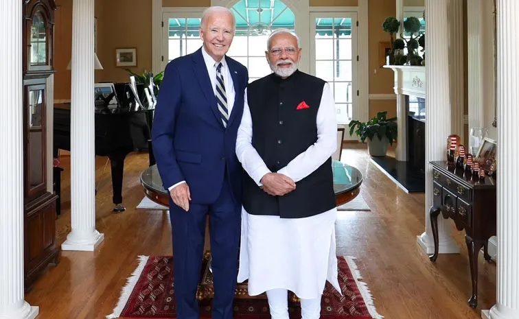 PM Modi Meets President Biden Says Talks Were Extremely Fruitful