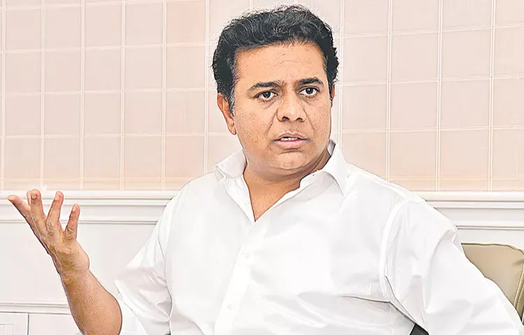 KTR demand cancellation of AMRUT tenders