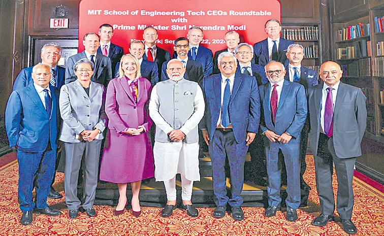PM Narendra Modi Urges Global Tech CEOs To Be Part Of India