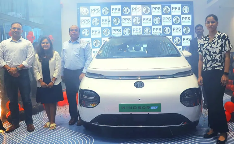 MG Windsor Launched in Hyderabad