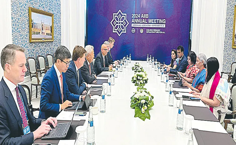 FM Nirmala Sitharaman asks AIIB to facilitate low-income countries to avail financial resources
