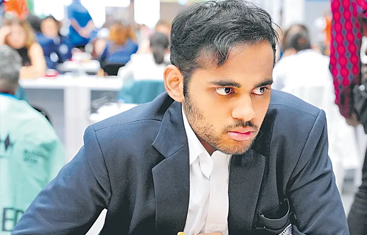 Telangana Grandmaster Irigesi Arjun Prasthanam