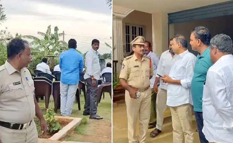 Ys Jagan Tirumala Visit: Ysrcp Leaders House Arrest