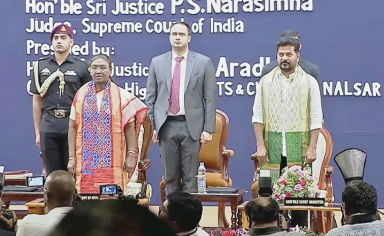 President Droupadi Murmu addressed Hyd NALSAR convocation