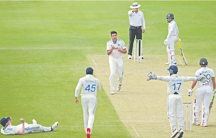 India and Bangladesh second Test interrupted by rain