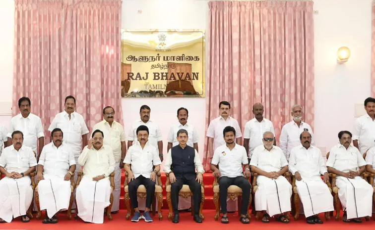Udhayanidhi Stalin takes oath as a Deputy cm in the state