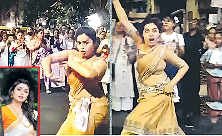 Actress Mokksha Sen gupta Powerful Bhadrakali Dance Performance For Kolkata Doctor Protest