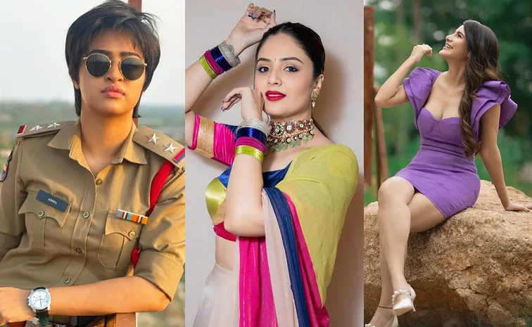 Ashu Reddy And Sreemukhi Latest 