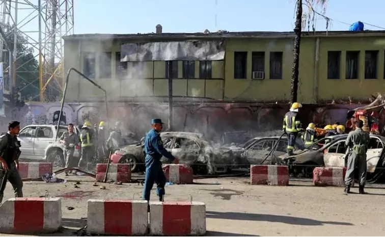 Suicide Bomb Blast In Kabul Killed Six