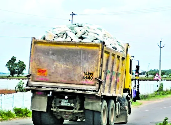 అక్రమ దందా ఓవర్లోడ్