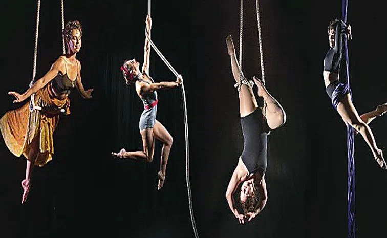 Meet gymnast Aditi Deshpande Mixing art and athleticism aerial acrobatics