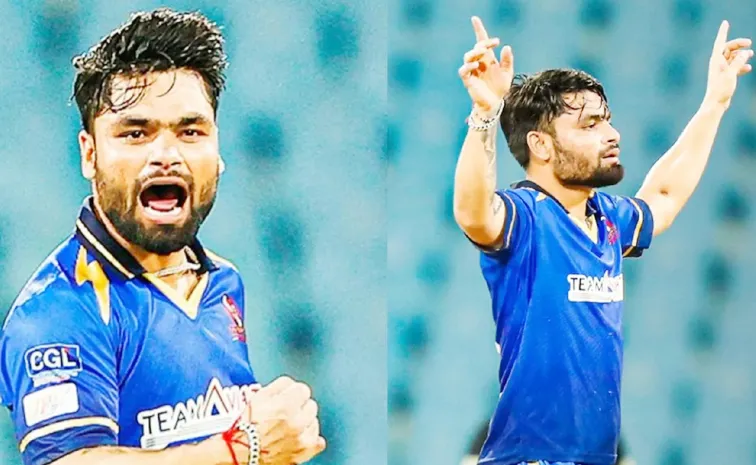 Meerut Captain Rinku Singh Takes 3 Wickets In Over Vs Kanpur UP T20 2024