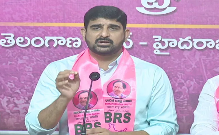 BRS MLA Padi Kaushik Reddy Serious Comments Over Congress