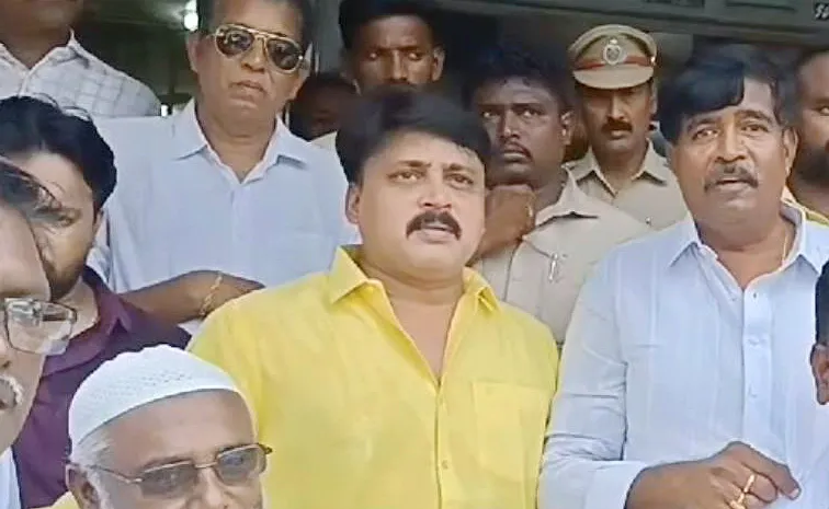 TDP MLA Roshan Kumar Songa Over Action At Police Station
