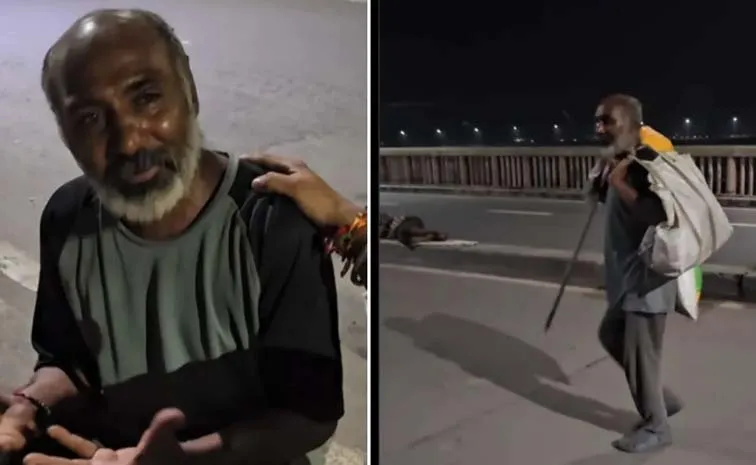 Former Engineer Now Living On The Streets As A Garbage Collector
