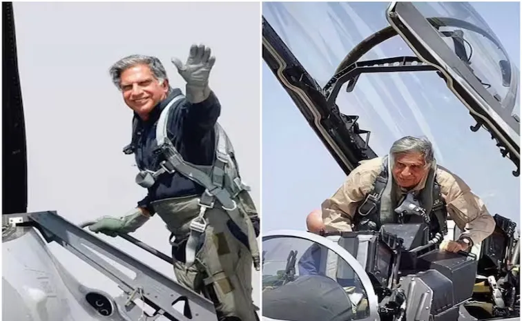 When Ratan Tata Flew An F 16 Fighter Jet Over Bengaluru Skies