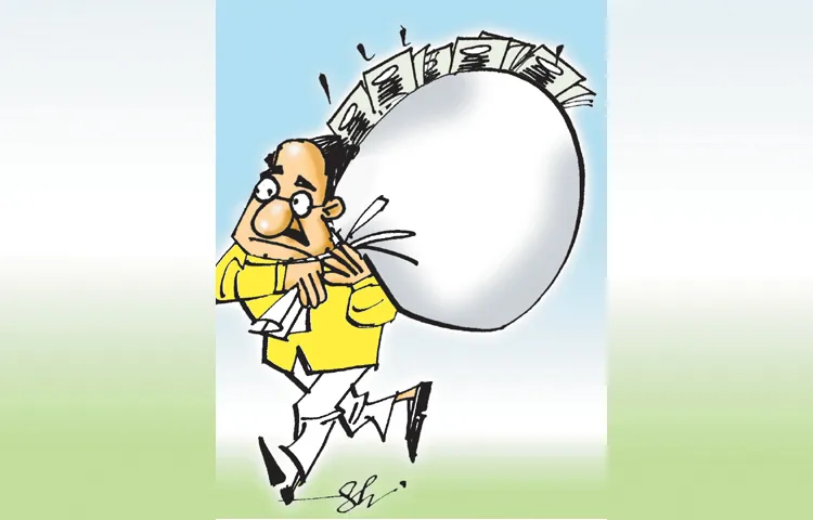 Granite danda of TDP MLAs