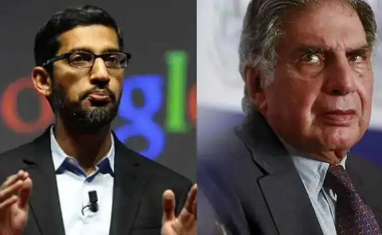 Sundar Pichai Recalls Last Meeting With Ratan Tata