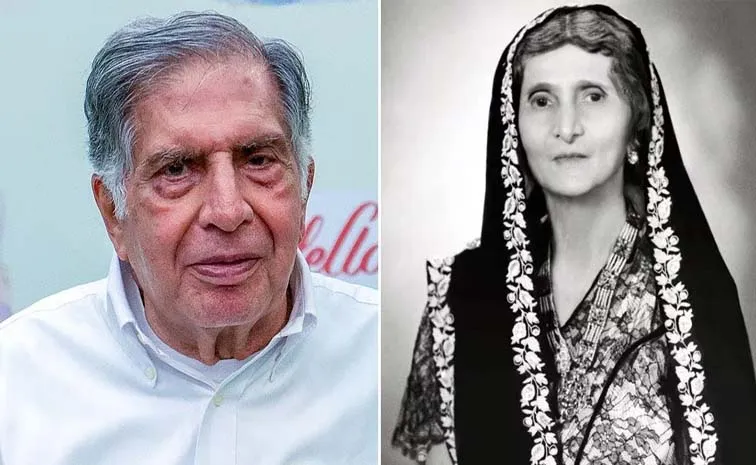 నాయనమ్మ నవాజ్బాయితో రతన్ టాటా