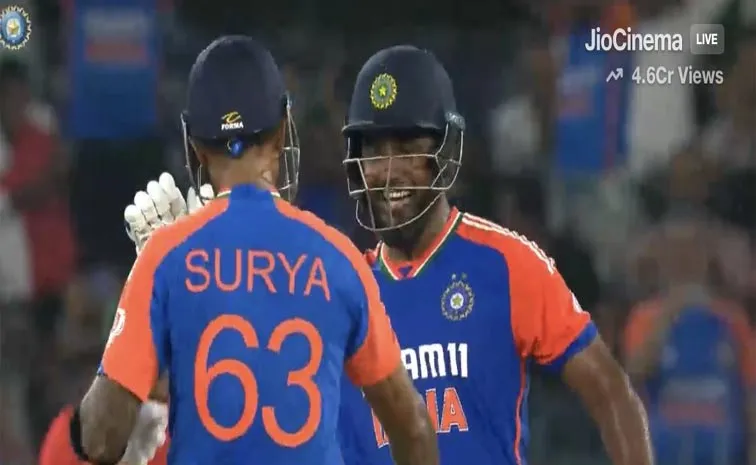 IND VS BAN 3rd T20: Sanju Samson Hits Blasting Century, Team India Scored 297 For 6