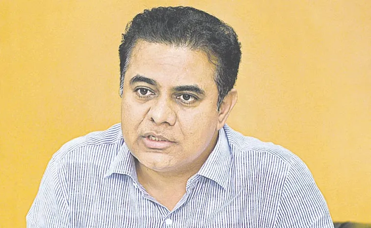 KTR comment protecting Telangana Congress leaders from ED