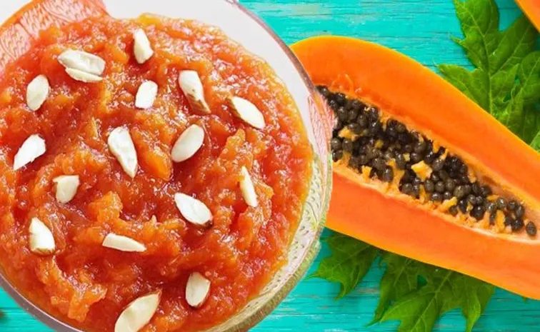 Diwali 2024 how to make oil less sweet Papaya Halwa