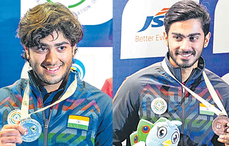 Silver for Vivan and Bronze for Anant