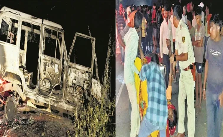 Road Accident At Bihar Samba Place