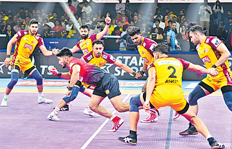 Telugu Titans are off to a good start in the Pro Kabaddi League
