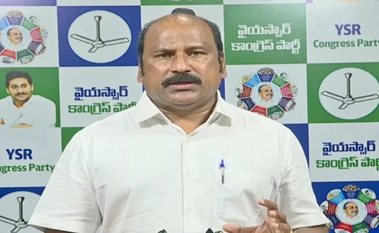 TJR Sudhakar Babu Serious On Chandrababu Govt