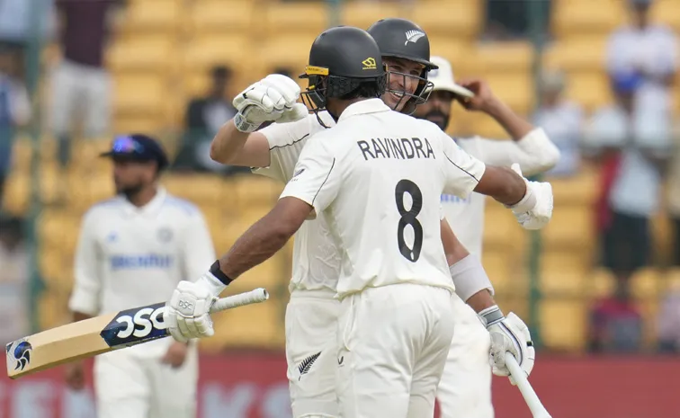 New Zealand ends 36-year wait for Test win in India with 8-wicket victory