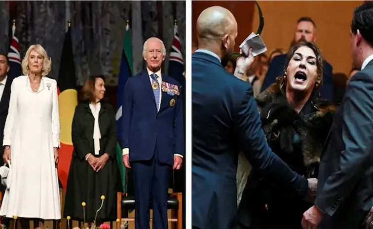 Australian Senator Lidia Thorpe Shouts Anti colonial Slogans In Front Of King Charles